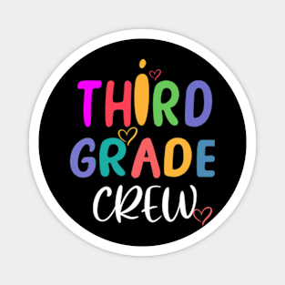 third grade crew Magnet